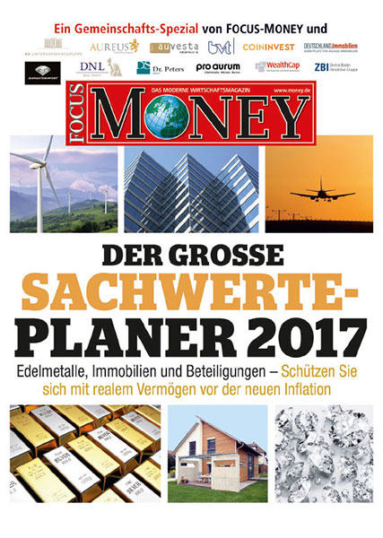Der große Sachwerte Planer - Drahé kovy, nemovitosti a podíly - Vytvořte si ochranu před novou inflací s pomocí reálného majetku.